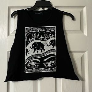 Brandy Melville crop tank top on onesize.